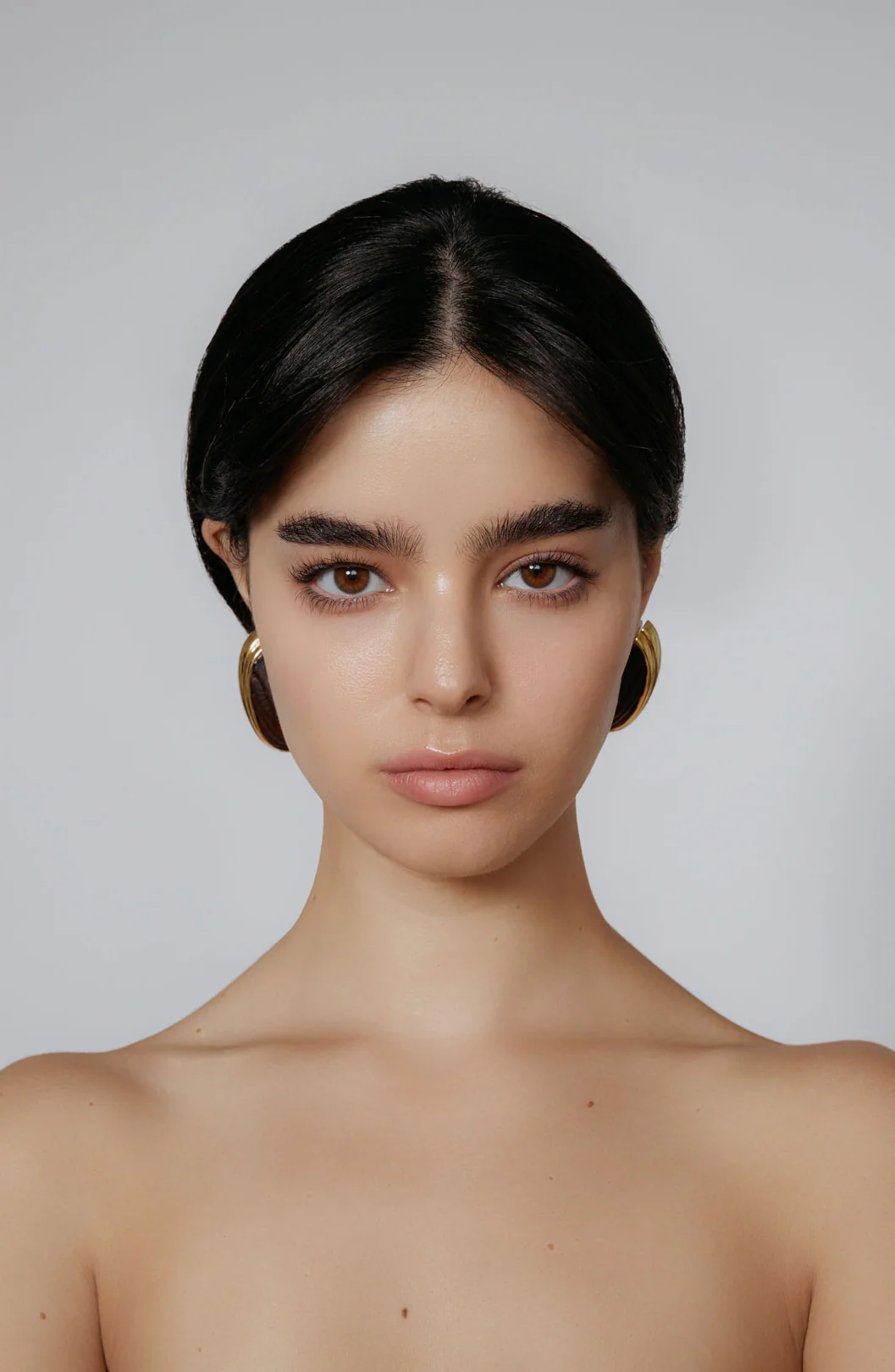 Aster Earrings - Dark Wood - Image 4